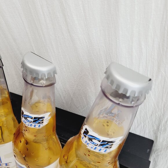 Vintage 1994 Budweiser Ice Light Draft Beer Lighted Sign Display Work - Picture 9 of 15